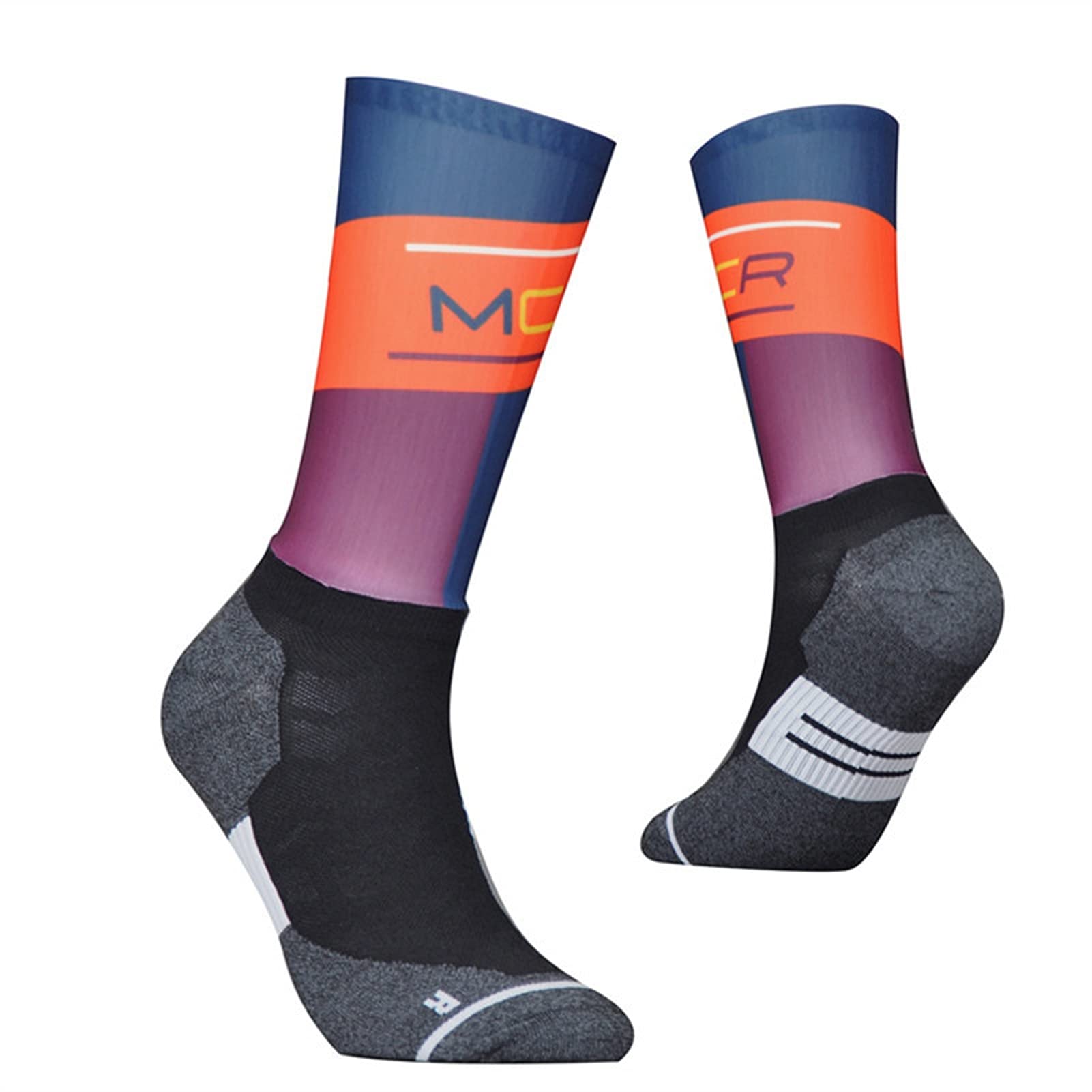 Antideslizante profesional calcetines de bicicleta de bicicleta de compresión de bicicleta calcetines deportivos hombres y mujeres calcetines deportivos calcetines de ciclismo de carreras calcetines d