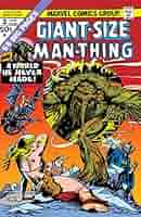 JamesGroman manstadon牙 THE MAN-THING 3体 Man-Thing Vinyl