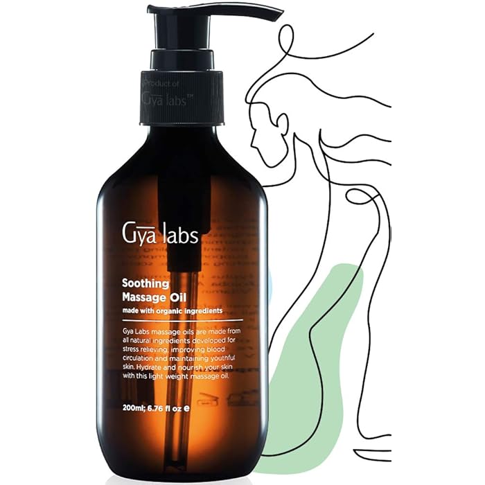 Buy Soothing Massage Oil (6.76 Fl Oz / 200ml) for Full Body Stress