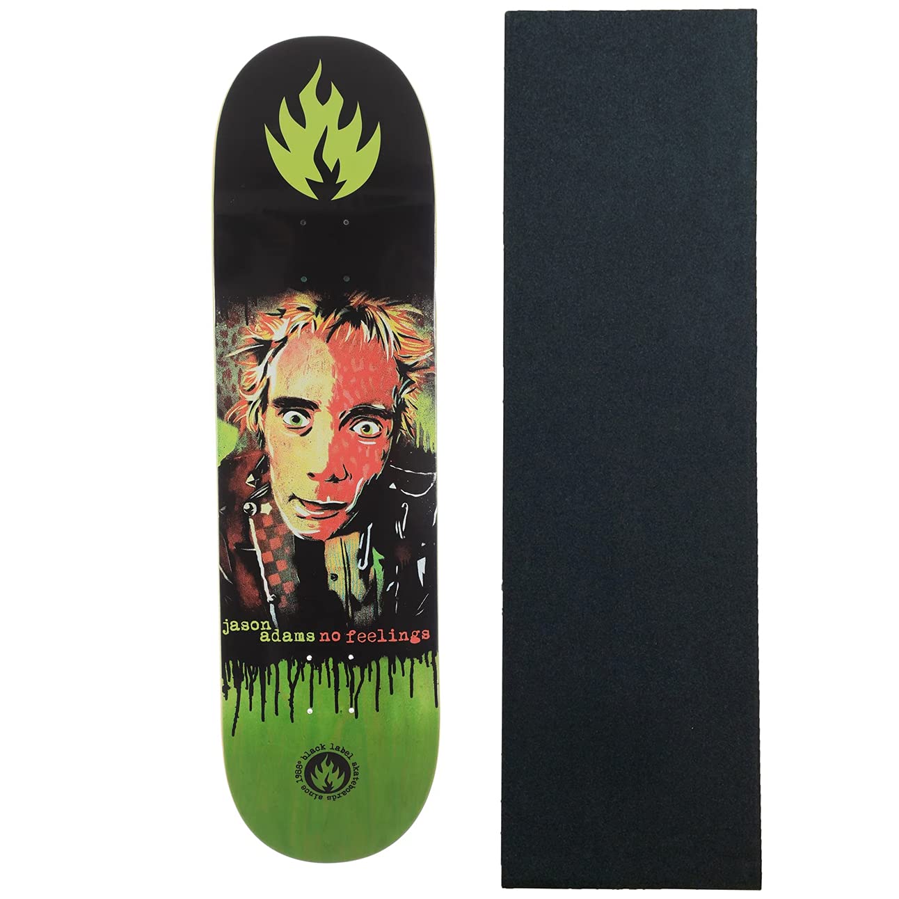 BLACK LABEL SKATES NO FEELINGS DECK