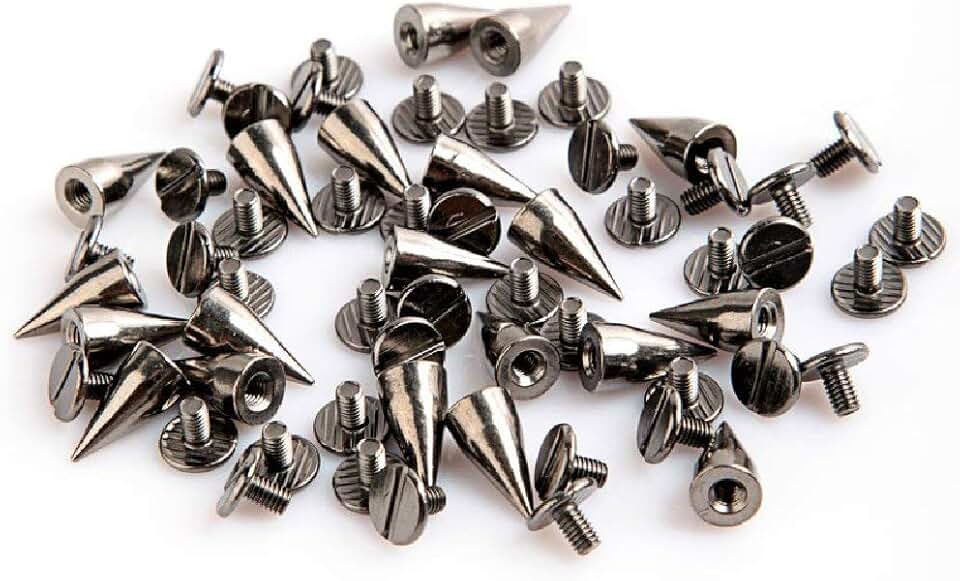 500 Set Gunmetal Spikes