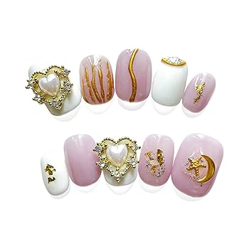 Harovo ネイルチップ ネイル チップ つけ爪 ブルー Sサイズ Harovo ネイルチップ ネイル チップ つけ爪 ブルー Sサイズ