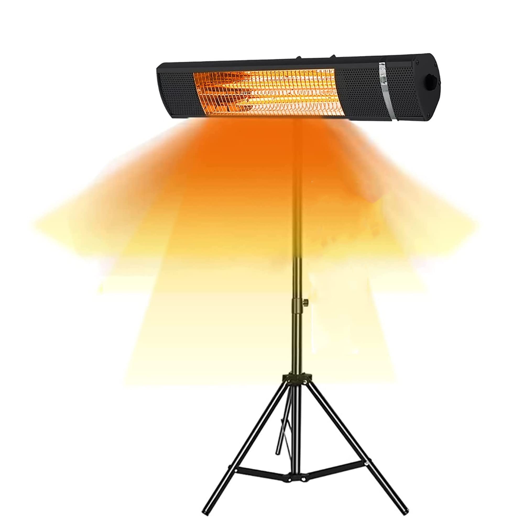 Amazon.com: EXCEI Electric Patio Heater with Remote Control - Outdoor Heater  Wall Mounted, Instant Warm Infrared Halogen Heater, Waterproof IP65,  Black,Without Tripod : Everything Else
