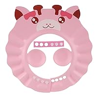 Vista 1 de Champú Oído Hipopótamo Visera Baño Gorra de Ducha Ajustable Forma de Baño Eva para Champú Suave Sombrero Champú