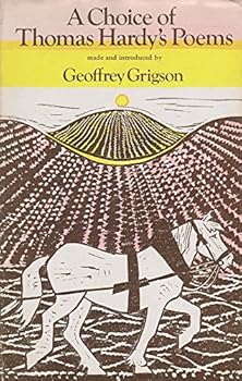 Hardcover A choice of Thomas hardy's Poems Book