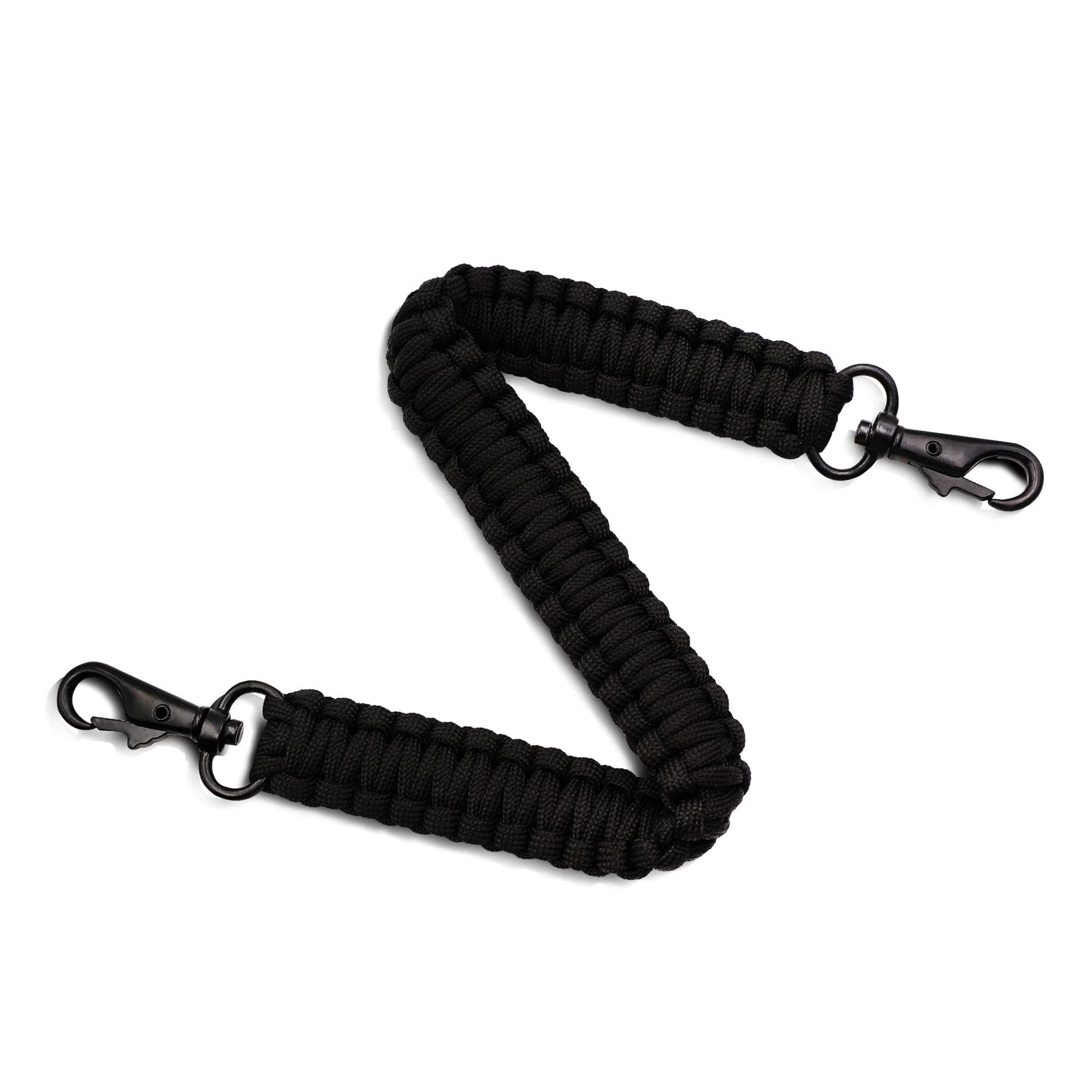 NATURE PIONEOR Adjustable Shoulder Strap Replacement, Paracord Handle for Water Bottle Holder, Comfortable Universal Neoprene Thick Padded Bag Strap with Metal Hooks