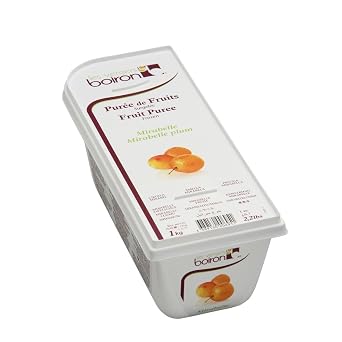 Mirabelle Plum Puree - Frozen - 100% Fruit - 2.2Lbs - Kosher