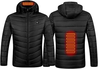 Electric Heated Jacket Women Usb Heated Clothing Heated Coat Hooded Heated Hoodie Heated Jacket 2 Heating Zonejacket Adjustable Temperature Heating Warm Clothing Heating Jackets