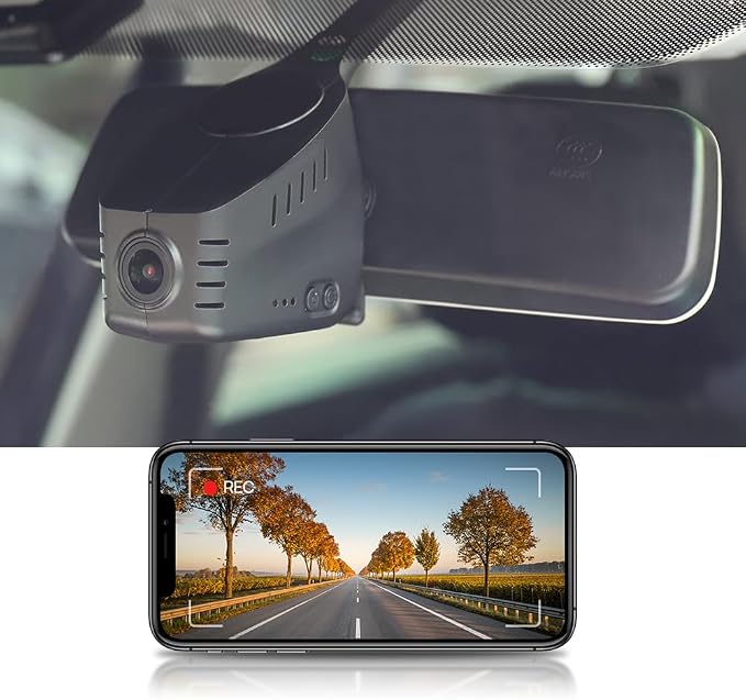 Fitcamx 4K Dash Cam General Suitable for Volkswagen Vehicles (HD2-6013),