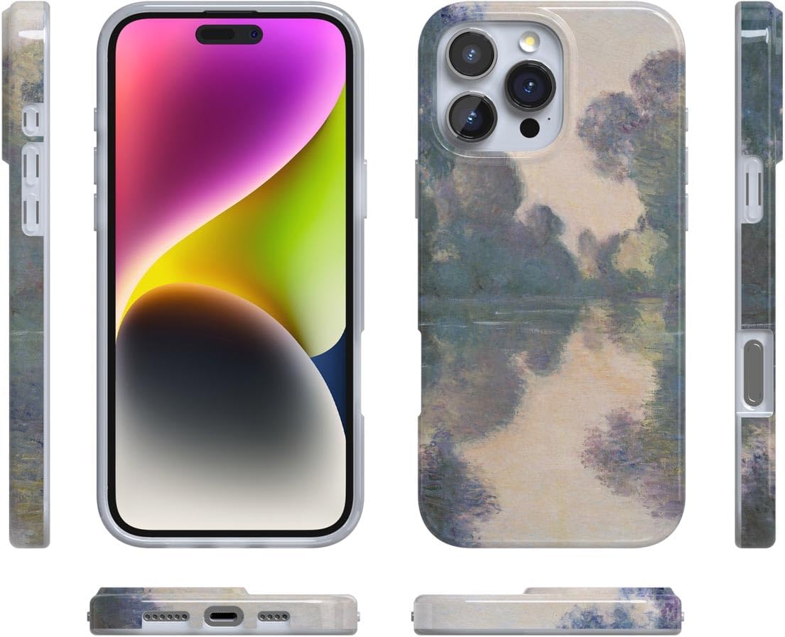 Casely iPhone 16 Pro Max Case | Monet's Morning | The Met Museum | Compatible with MagSafe | Classic Ultra Slim Design