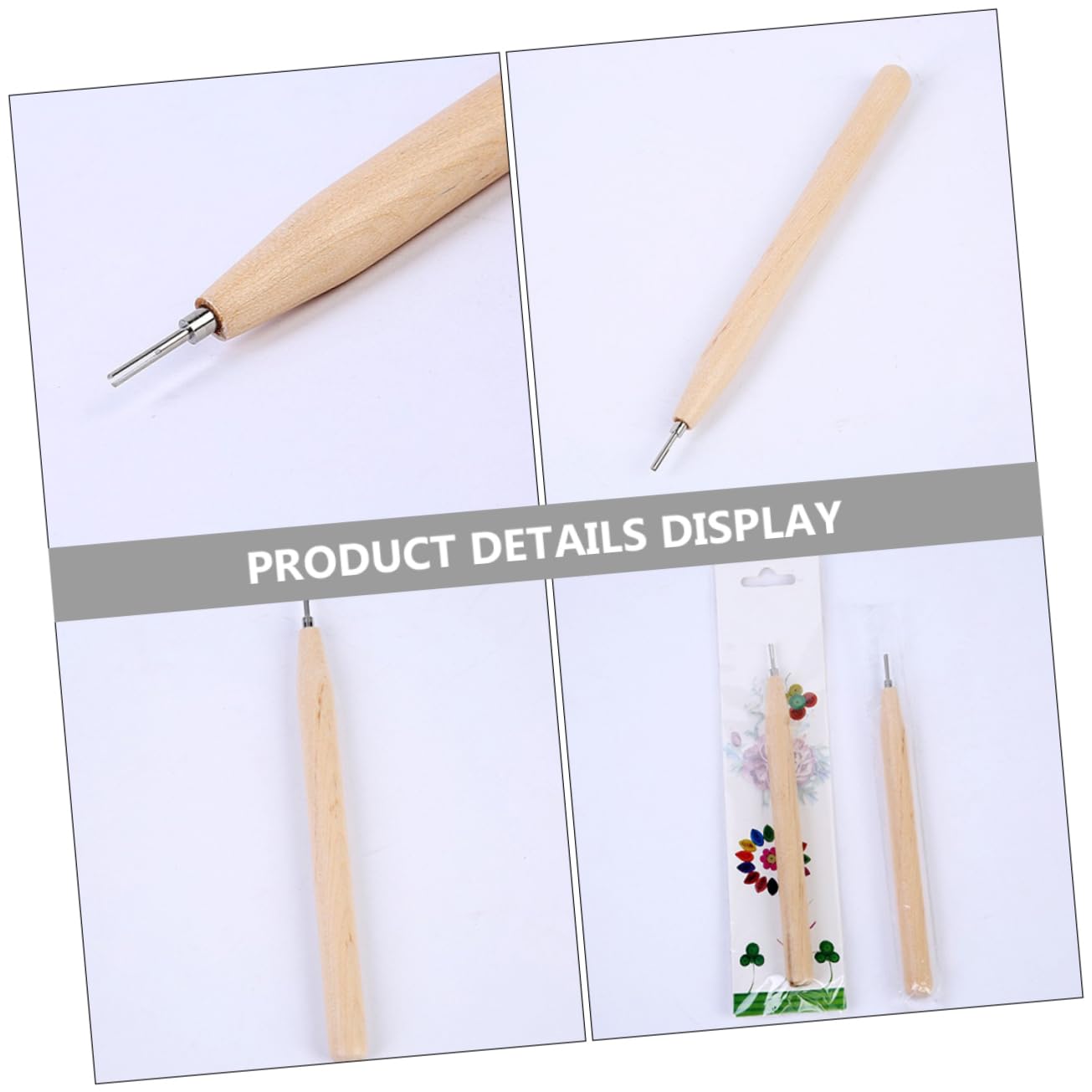 jojofuny 5 Sätze Papierstift Baumeister Bunt Erwachsene Quilling Schlitzwerkzeug Handwerk Papier -Quilling -Werkzeuge Quilling-Stift Aus Papier Quilling -Tools Rostfreier Stahl 6 Stück * 5