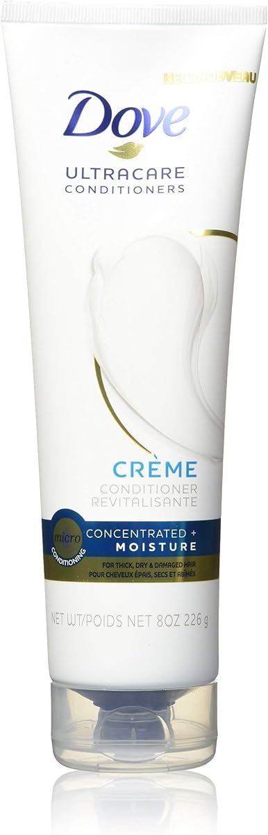 Dove Ultracare Crema Concentrada + Acondicionador de Humedad 8oz, paquete de 1