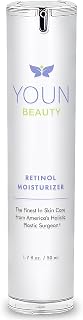 YOUN Beauty Retinol Night Cream Moisturizer for Face by Holistic Dr. Anthony Youn – Paraben-Free Face Moisturizer with Vitamin B5 & E, Hyaluronic Acid, and Green Tea for Skin Renewal, 50ml