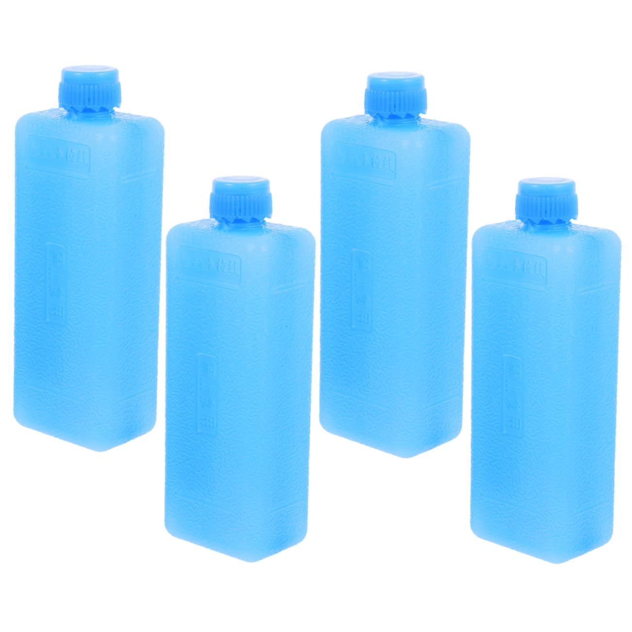 Sewroro 4pcs Ice Packs for Air Conditioner, Reusable Freezer Blocks for Cooler Bag And Air Cooling Fan, Camping, Picnics, Travel, And Home Use (blue)