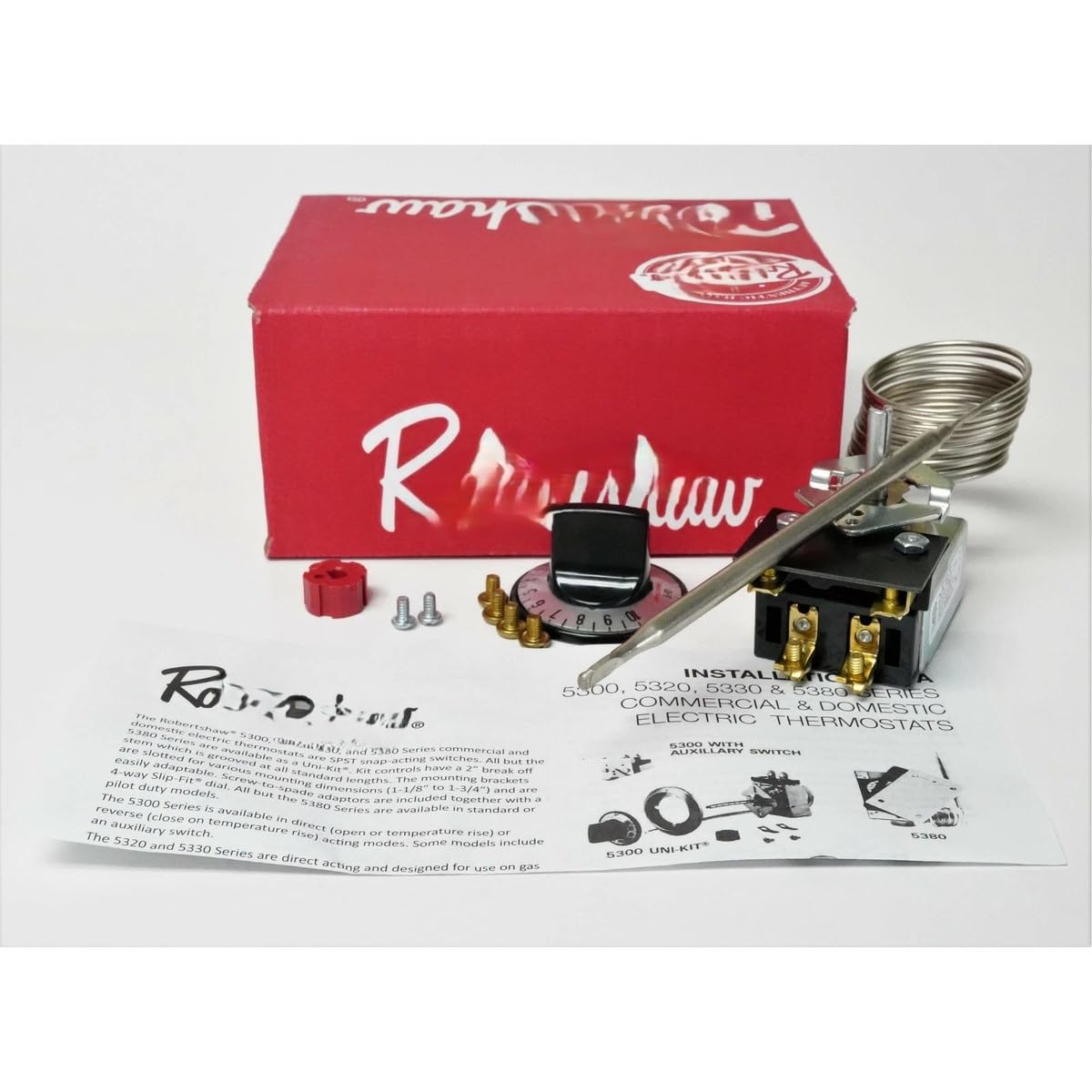 Replacement for 5300-088 for Robertshaw Electric Oven Thermostat KA-601-72 46-1117 M1110A 309750 Compatible with Robertshaw.