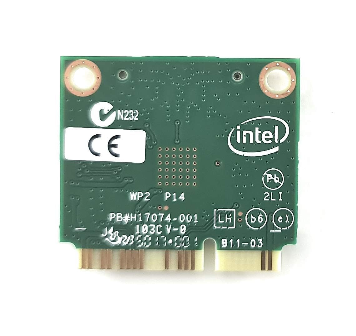 Intel 7260.HMW Dual Band Wireless-AC 7260 Adattatore di rete PCI Express Half Mini Card 802.11 b/a/g/n/ac