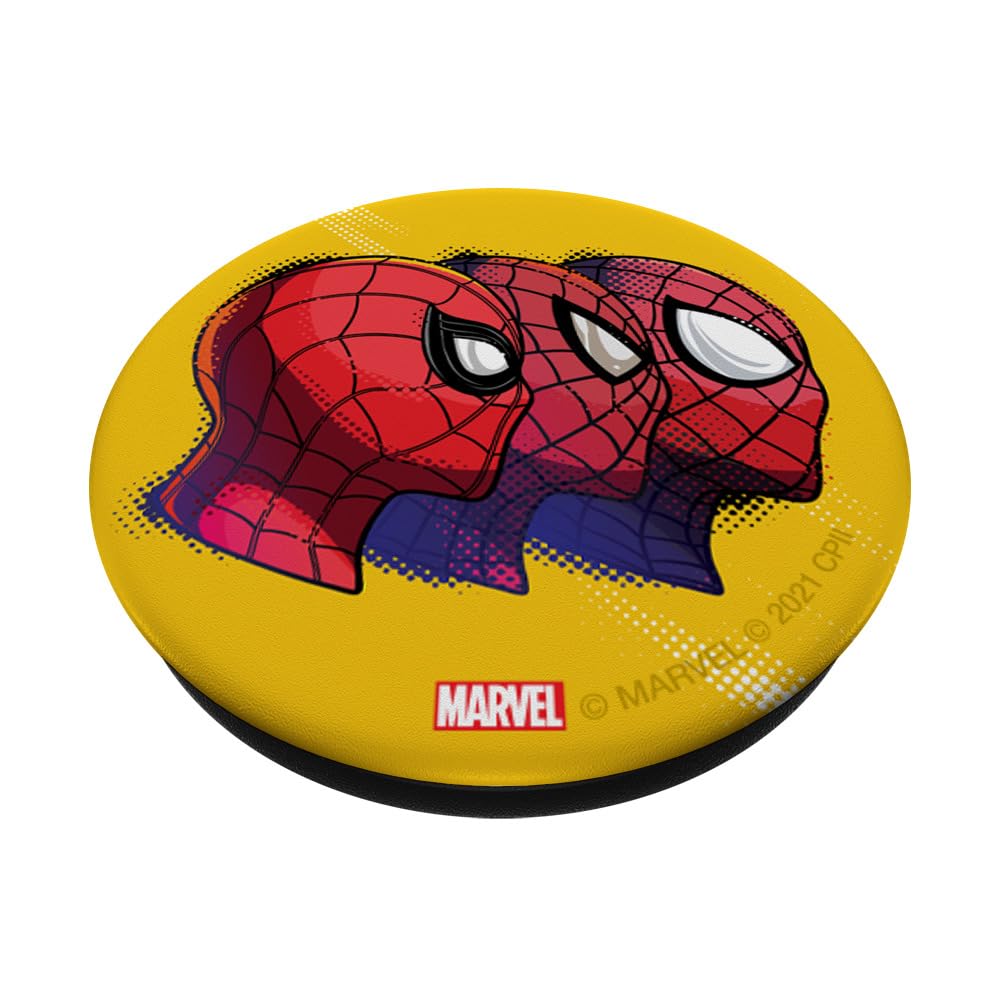 Marvel Spider-Man 60th Anniversary Beyond Amazing Mask Warp T-Shirt - View #8