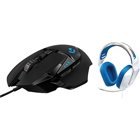Amazon In Buy Logitech G502 Hero High Performance Wired Gaming Mouse Hero 25k Sensor 25 000 Dpi With G335 Wired Gaming Headset For Pc Playstation Xbox Nintendo Switch White Online At Low Prices In India