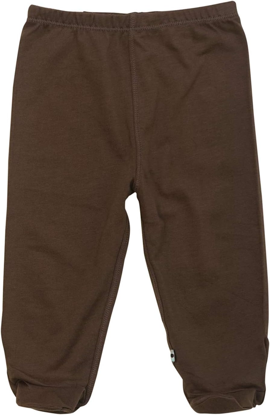 BabysoyComfy Basic Baby Footed Pants Unisex