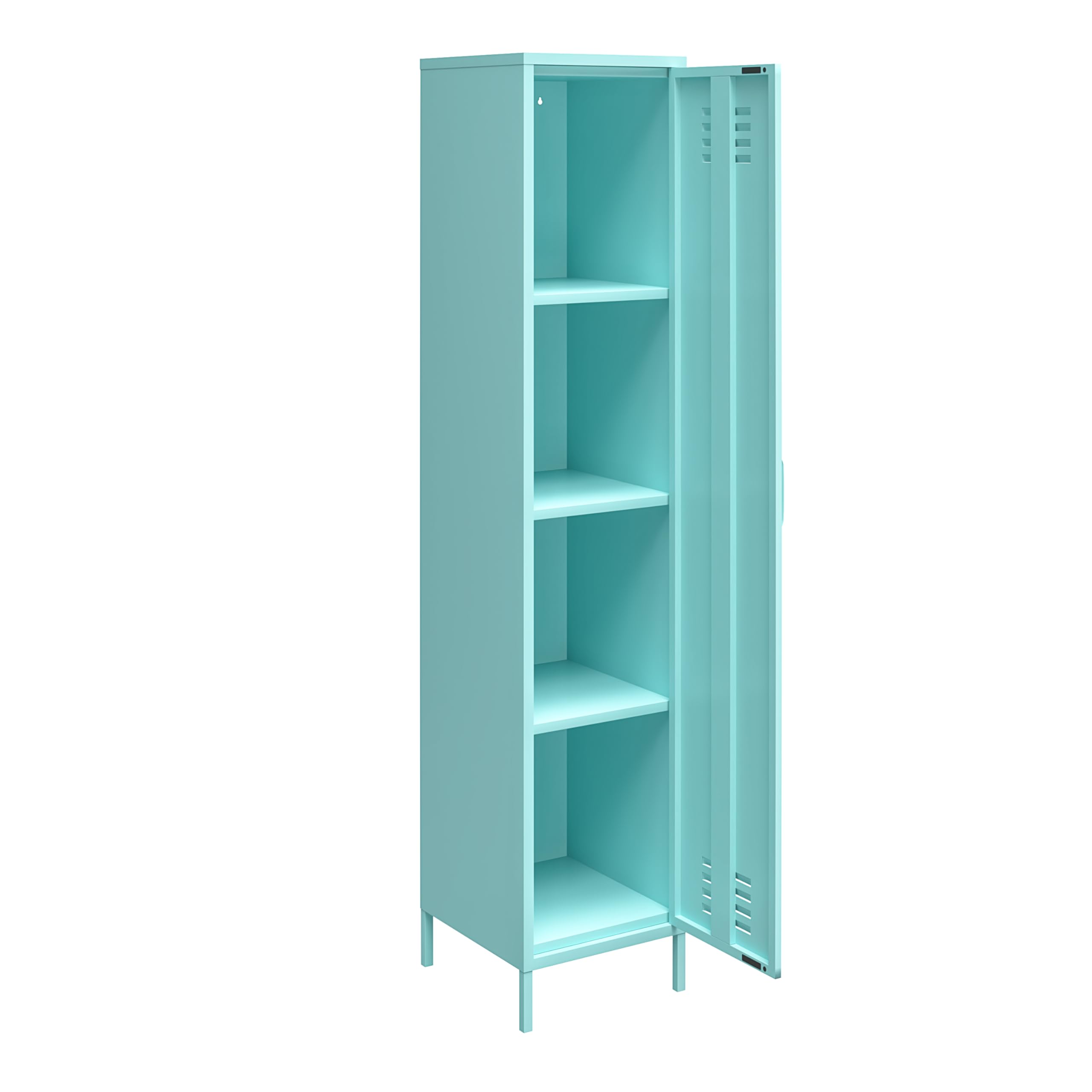 Amazon.com: Novogratz Cache 1-Door Tall Single Metal Locker Style