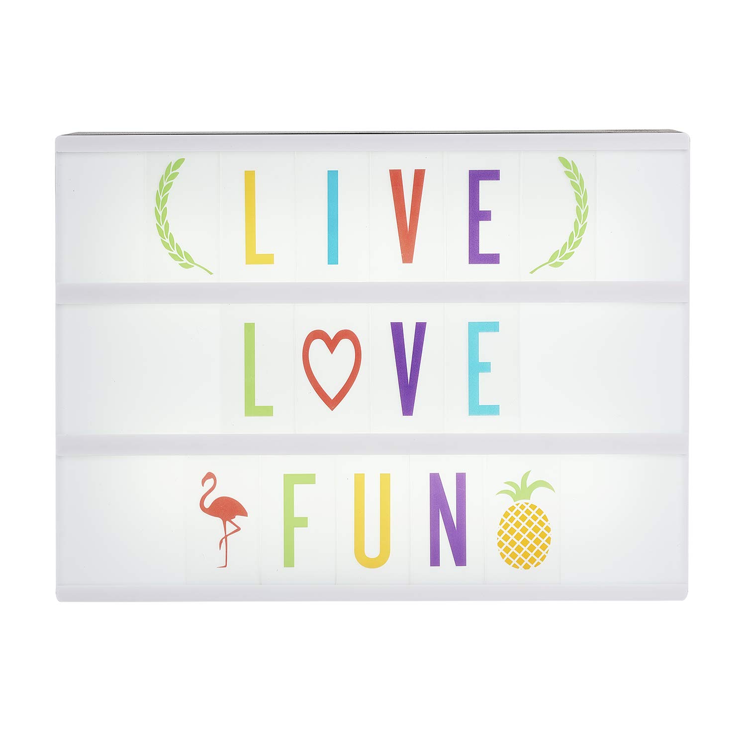 Buy My Cinema Lightbox Extra Letter and Symbol Packs, Colour Letters