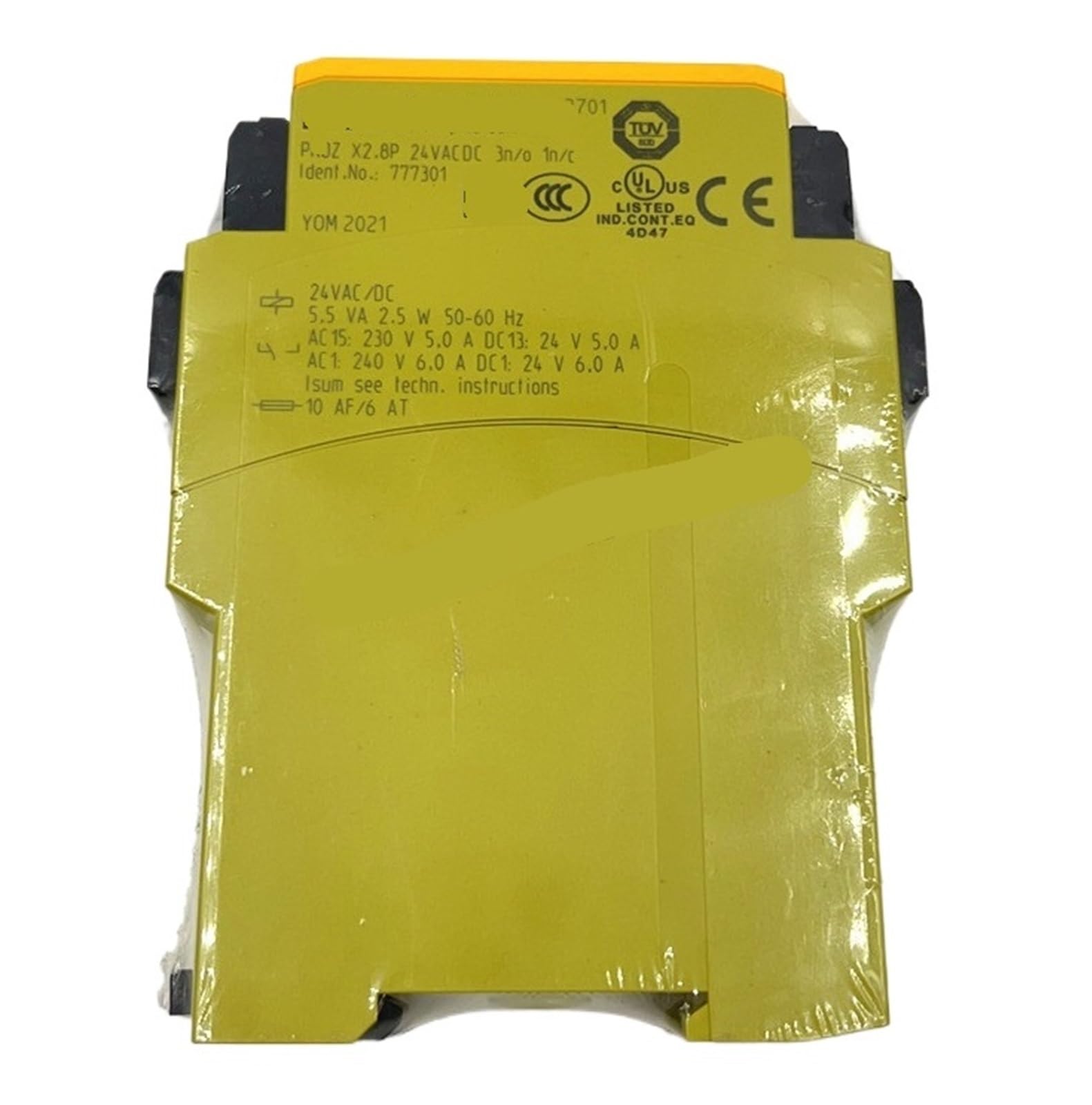 YMUGUEGH 1pcs PNOZX2.8P 24V 777301 relay