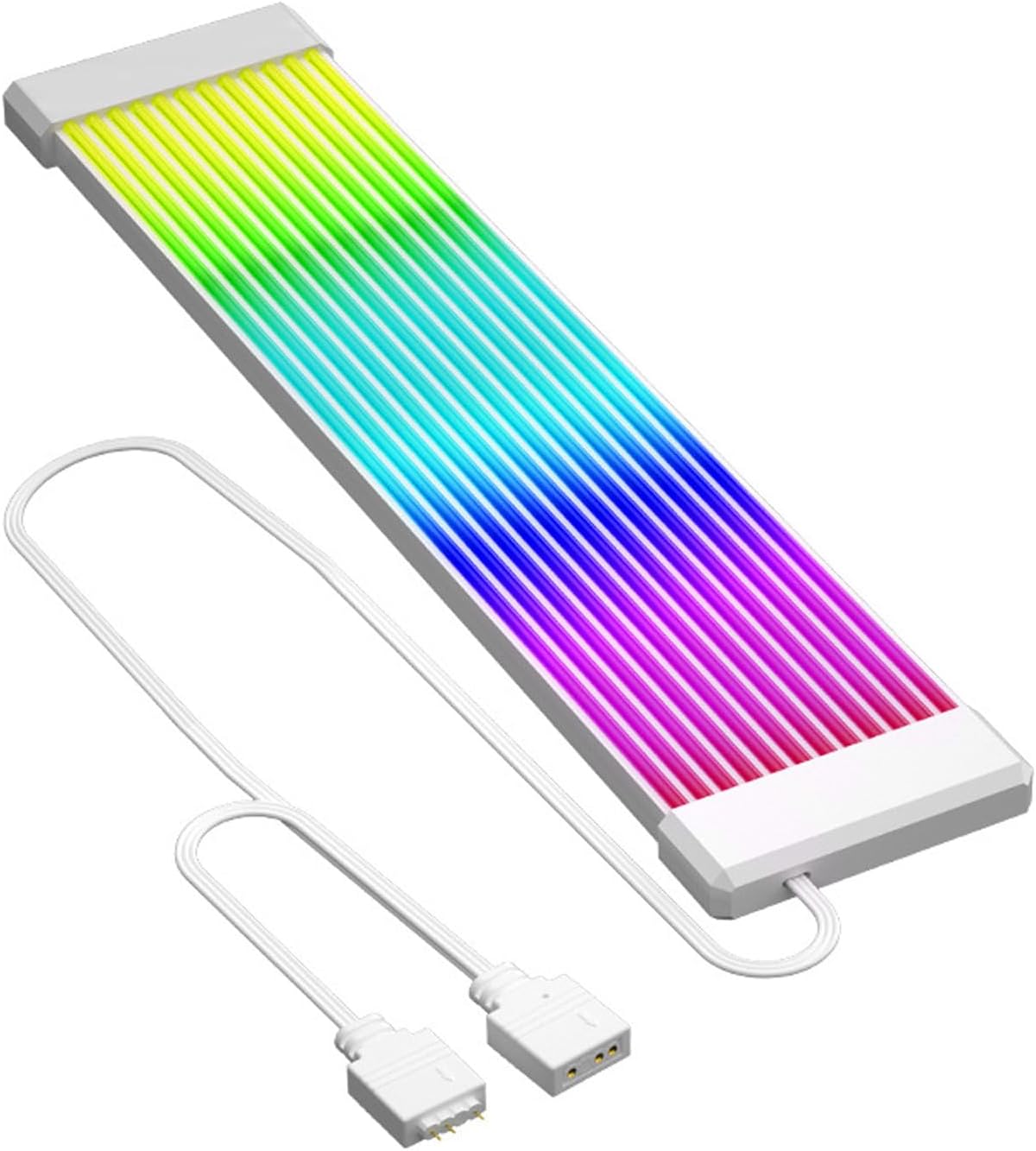 Amazon.com: Bewinner ARGB Extension Sleeved Cable, 5V ARGB 3 Pin ...
