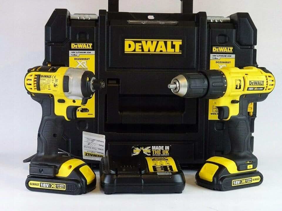 18V Cordless XR LI-ION Combi Drill & Impact Driver Twin Pack