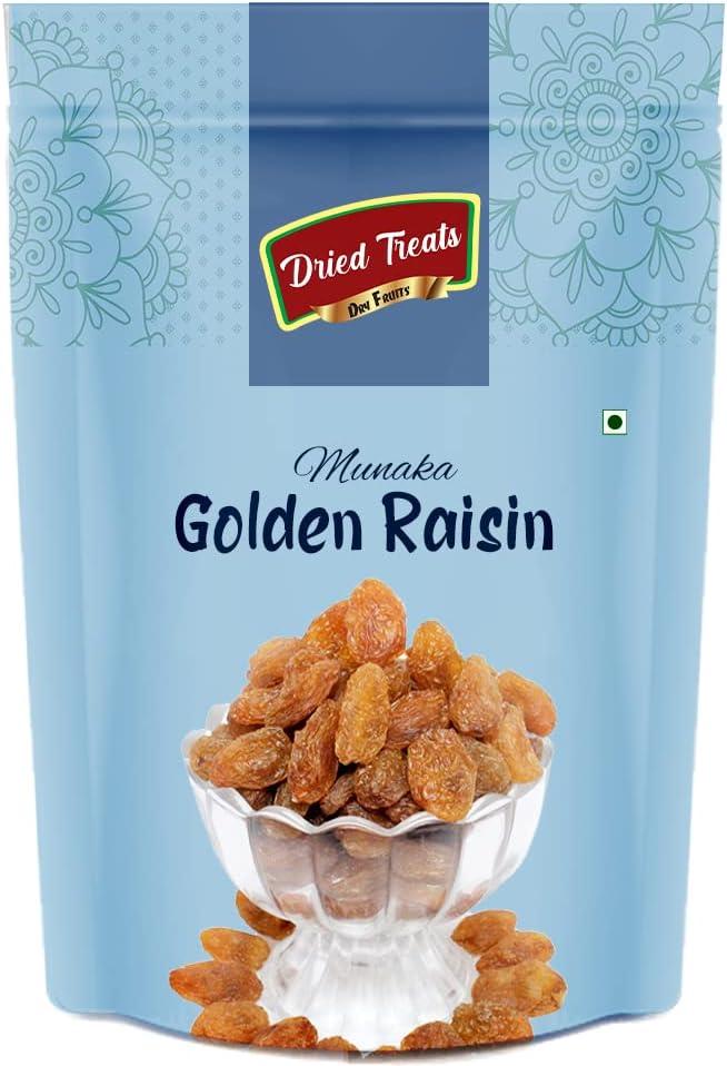 Dried Treats Premium Dry Fruits (Munaka/Golden Raisin, 250g)