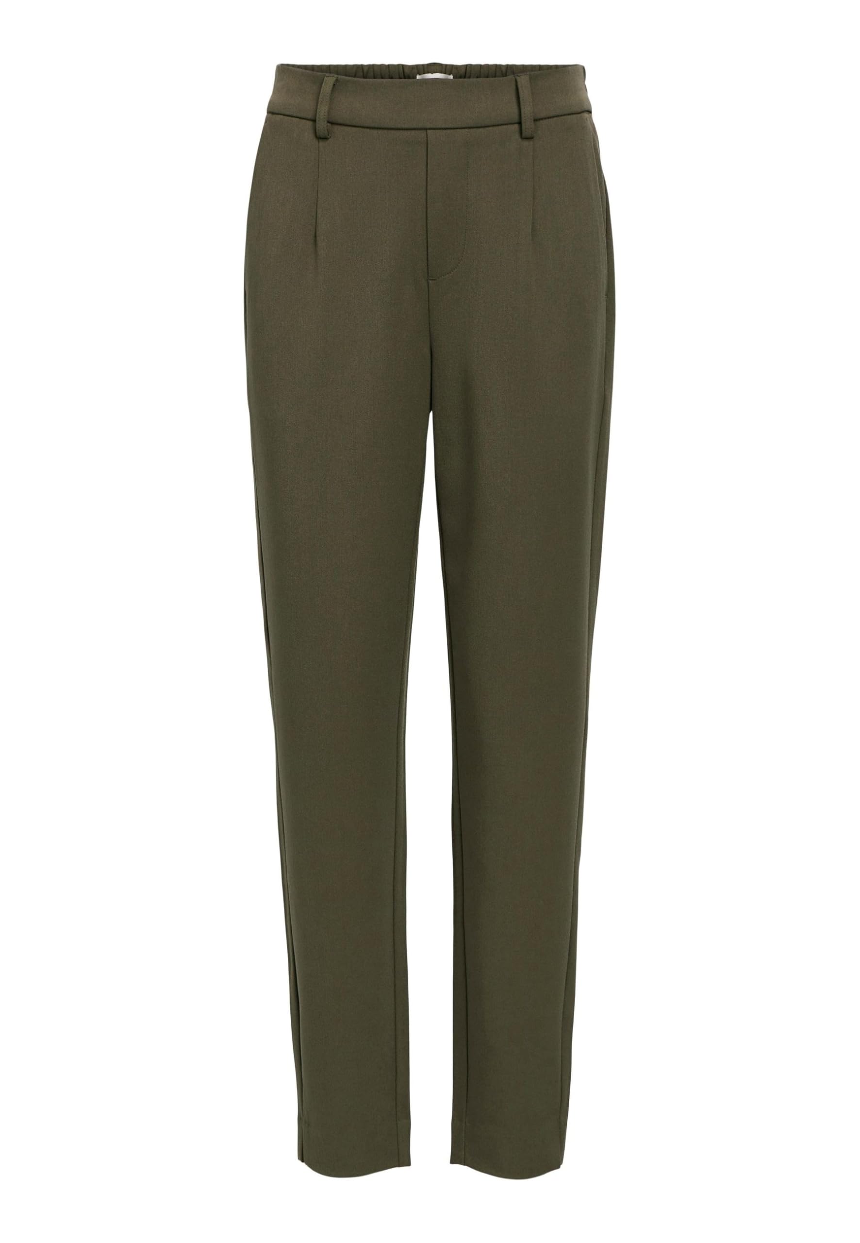 OBJECT Collectors Item Womens Objlisa Slim Pant Noos Cloth Trousers, Ivy Green, 14 UK