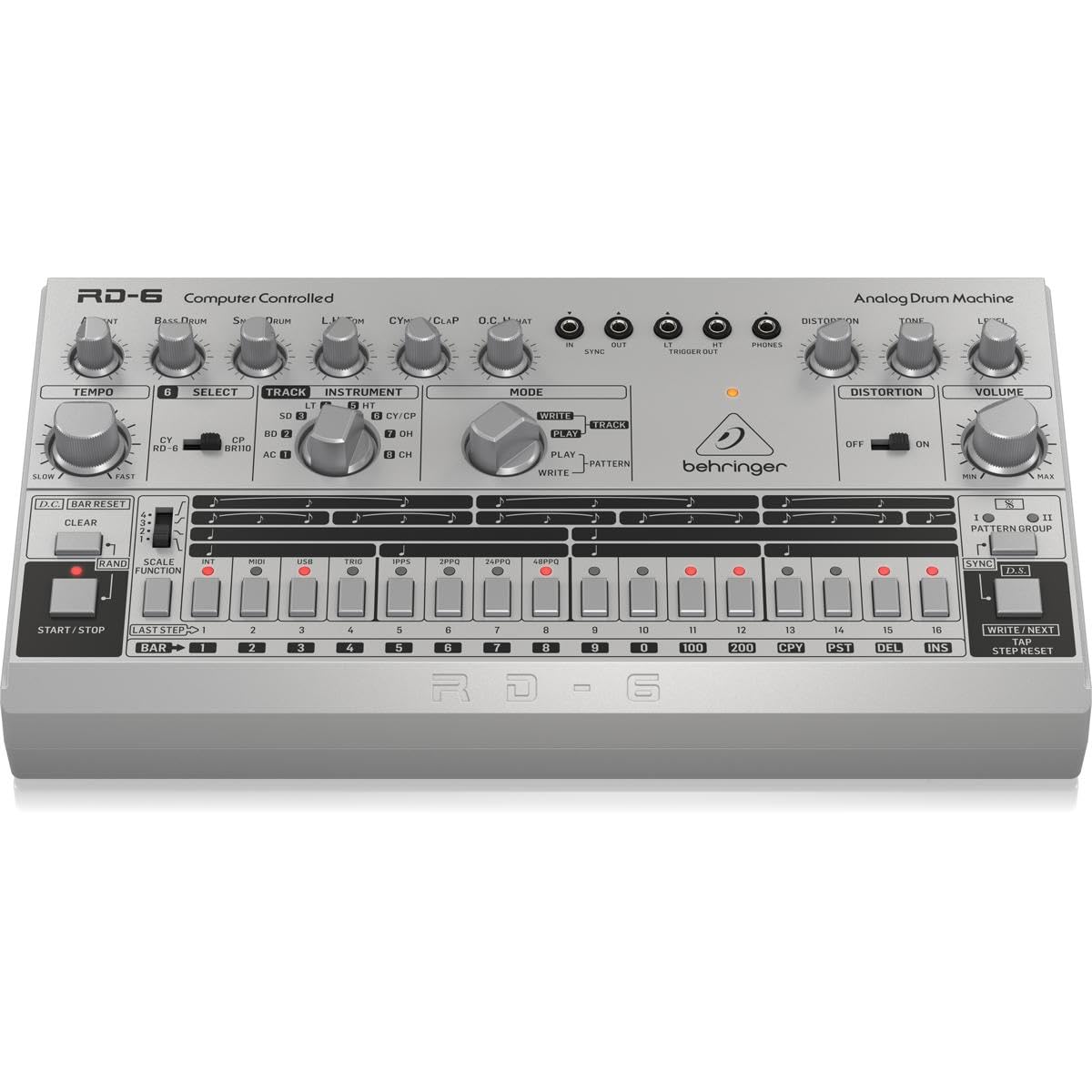Amazon.co.jp: Behringer アナログドラムマシン USB/DIN MIDI対応 16