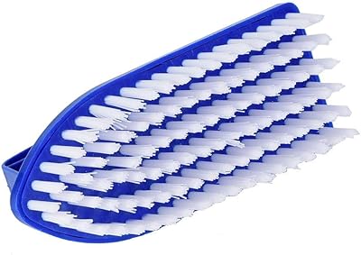 Pool Step Corner Brush Hand held Door Window Cleaning Tools with Fine Bristles Best for Swimming Pools, Spas & Hot Tubs