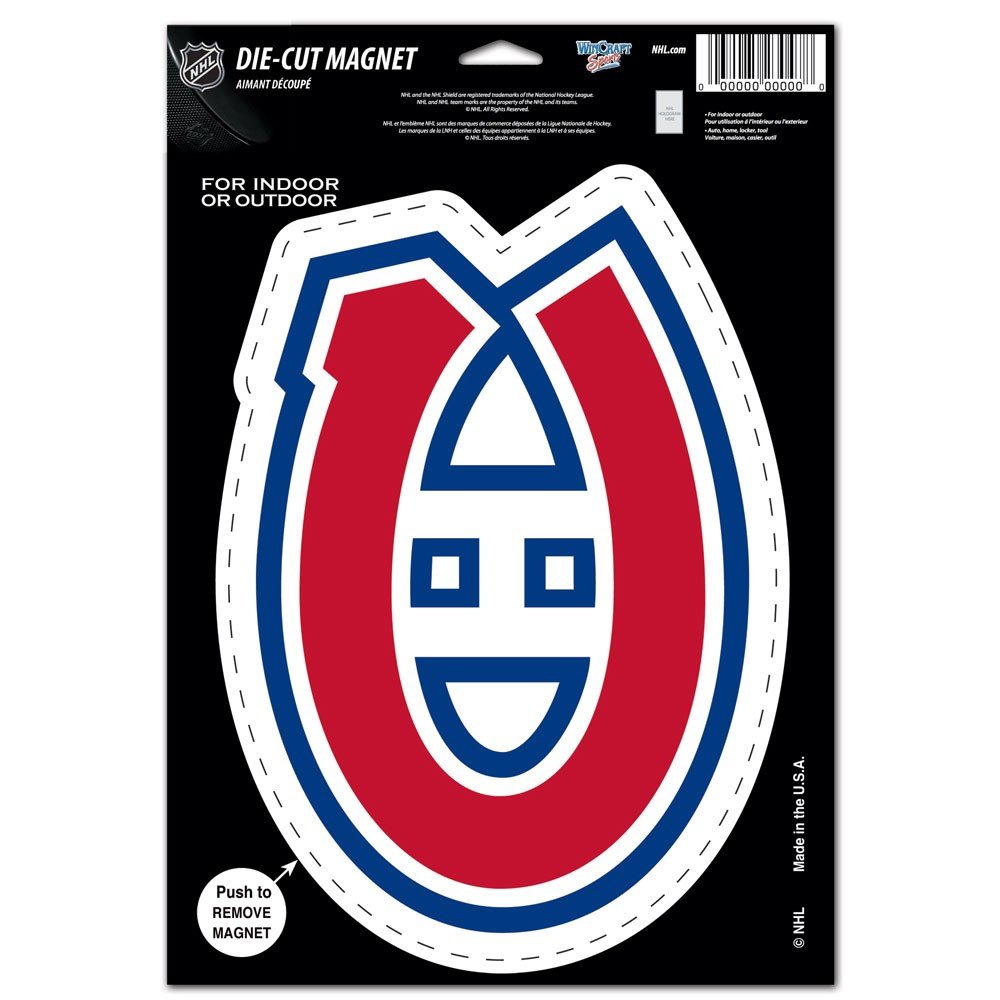 WinCraft NHL Die Cut Logo Magnet