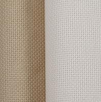 Vista 160 de KCS 2 piezas de tela de costura de algodón Aida de punto de cruz de 15 x 18 pulgadas (blanco antiguo, 14 unidades)