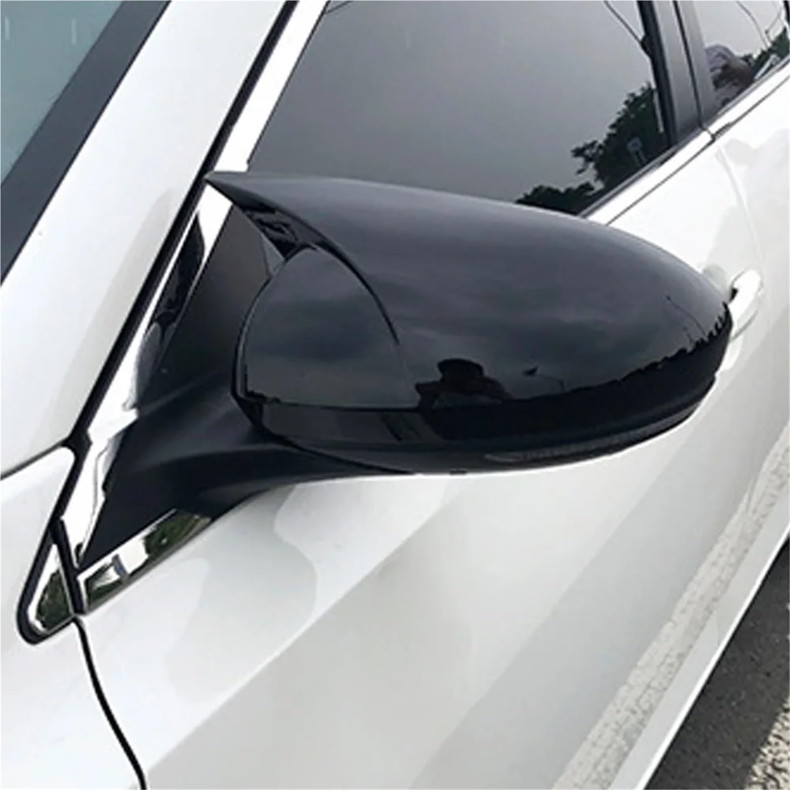 Naklejka przeciwmgielna na lusterko Pasuje do modeli NISSAN Altima 2019-2023 Sentra, pasuje do modeli Sylphy 2020-2023, osłona lusterka wstecznego.(Black)