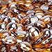 Stanbroil 10-Pound 1/2 Inch Fire Glass Drops for Fireplace Fire Pit, Caramel Luster