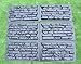 SvitMolds Concrete Molds DIY Set 6 pcs Plastic Mold Concrete Plaster Wall Stone Tiles for Forms Wall Cement Mold Uniquely Designed molds W17