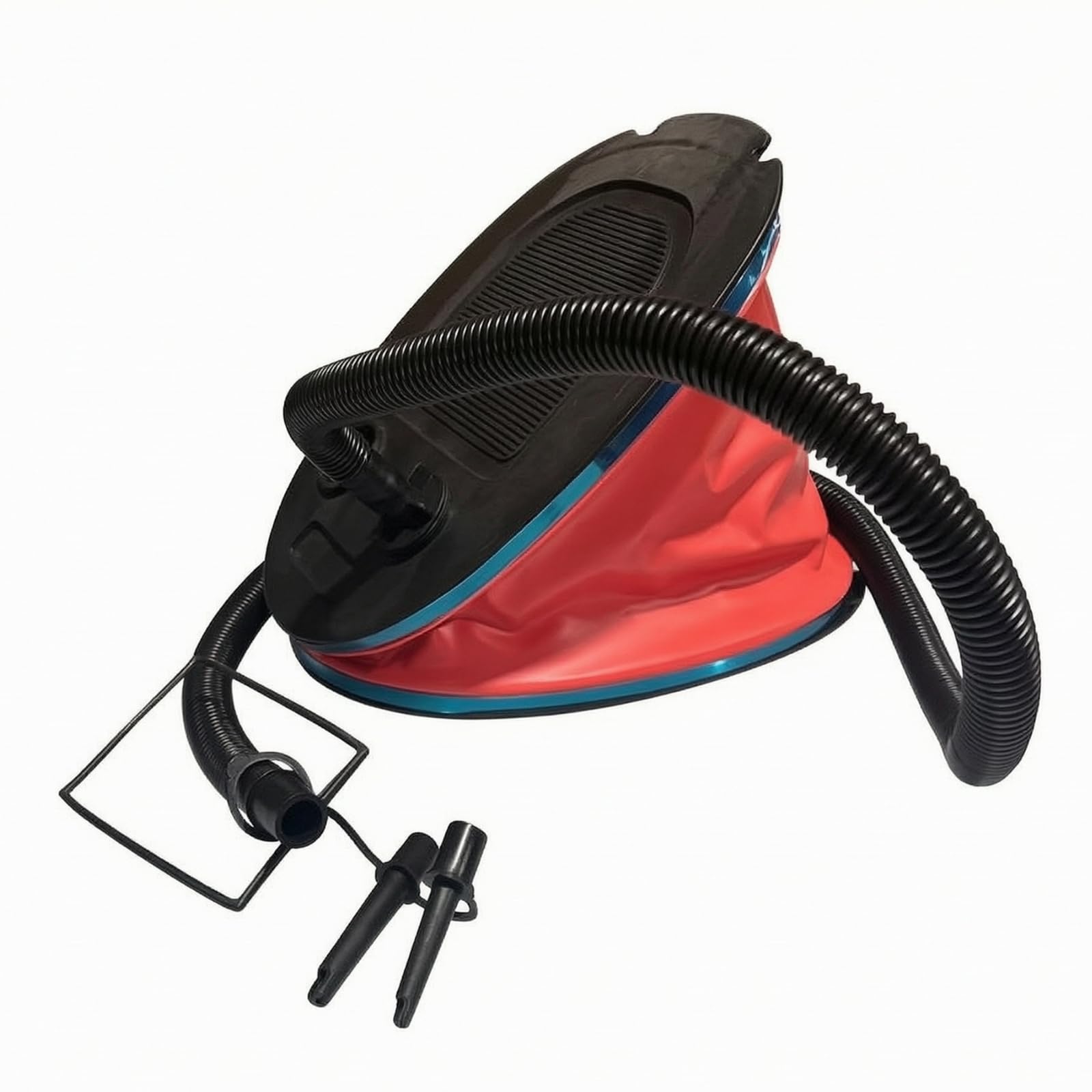 Qianly Bomba con Boquillas Manual Portátil, Compacto, Bomba con Tubo Flexible, para Viaje