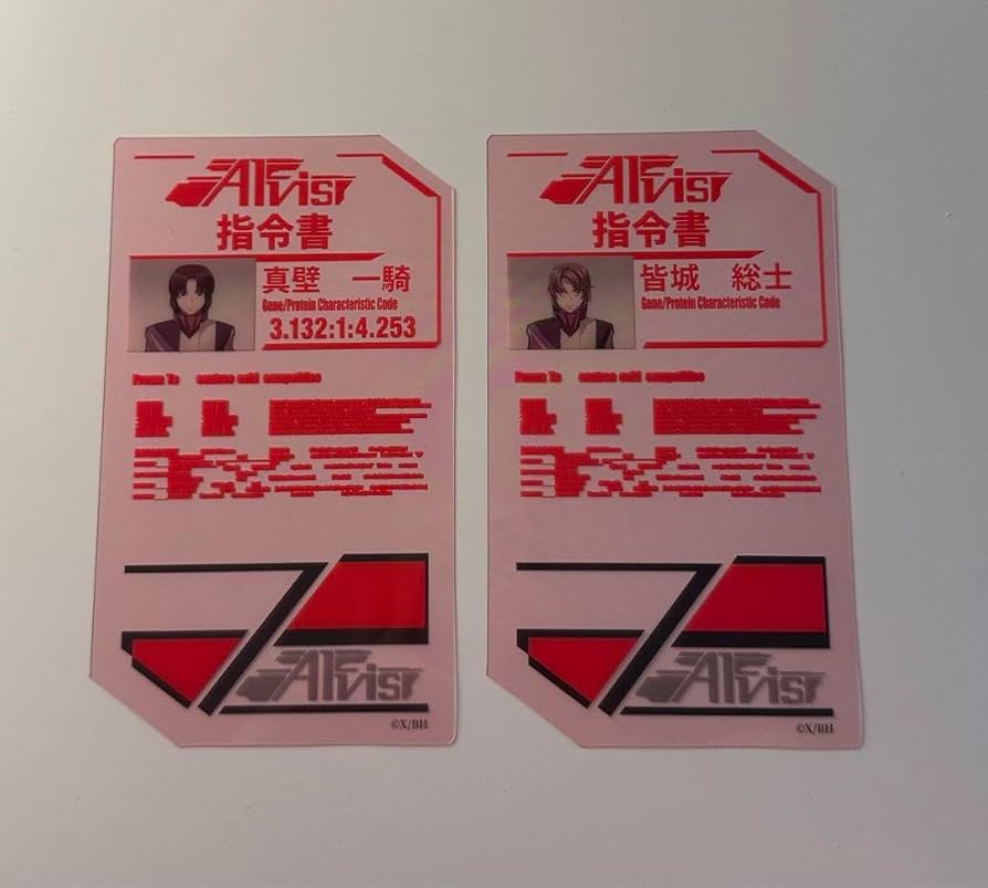 蒼穹のファフナー コラボカフェ 特典 指令書 総士 咲良 蒼穹のファフナー コラボカフェ 特典 指令書 総士 咲良