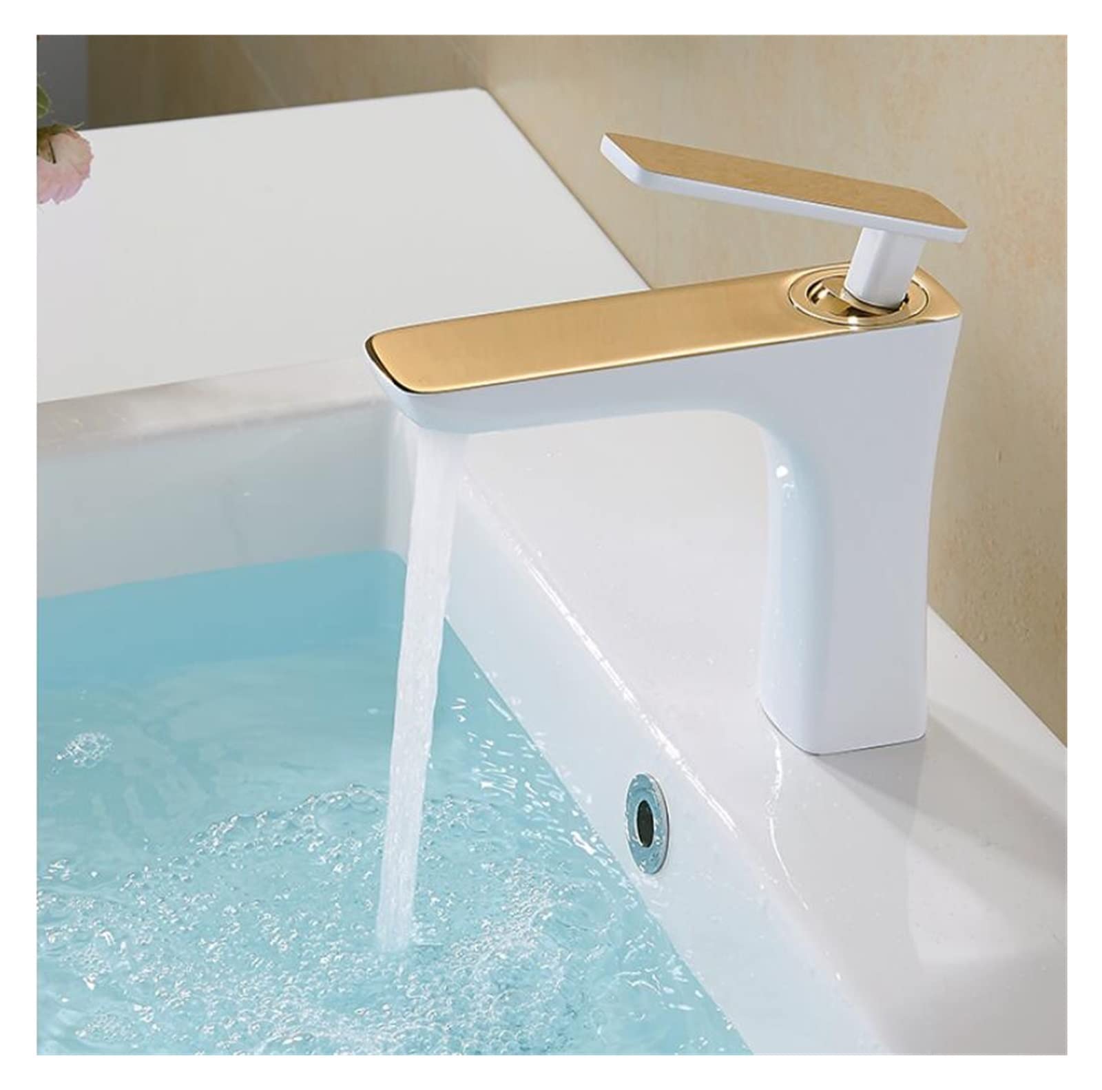 Mitigeur de salle de bain eau chaude et froide pour vasque moderne