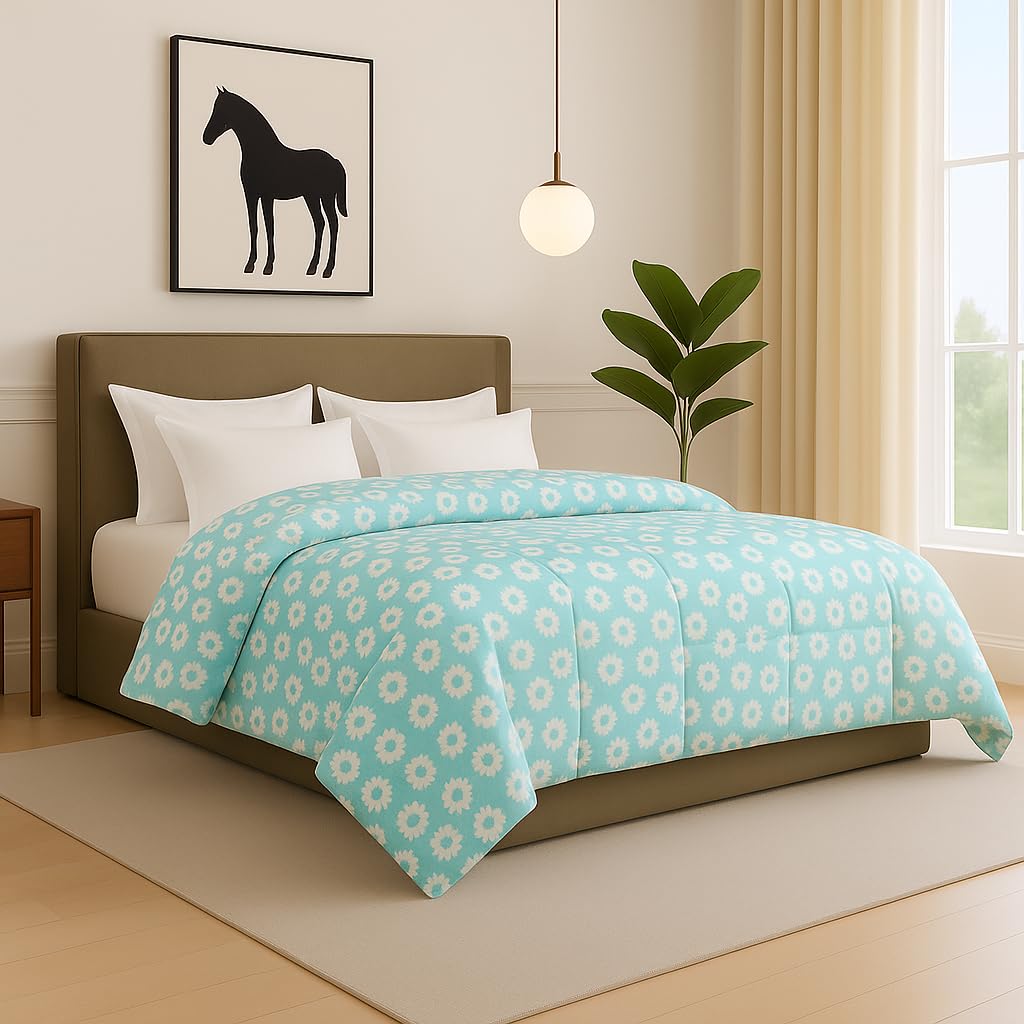 Sage Microfiber Winter Comforter - 400GSM -19