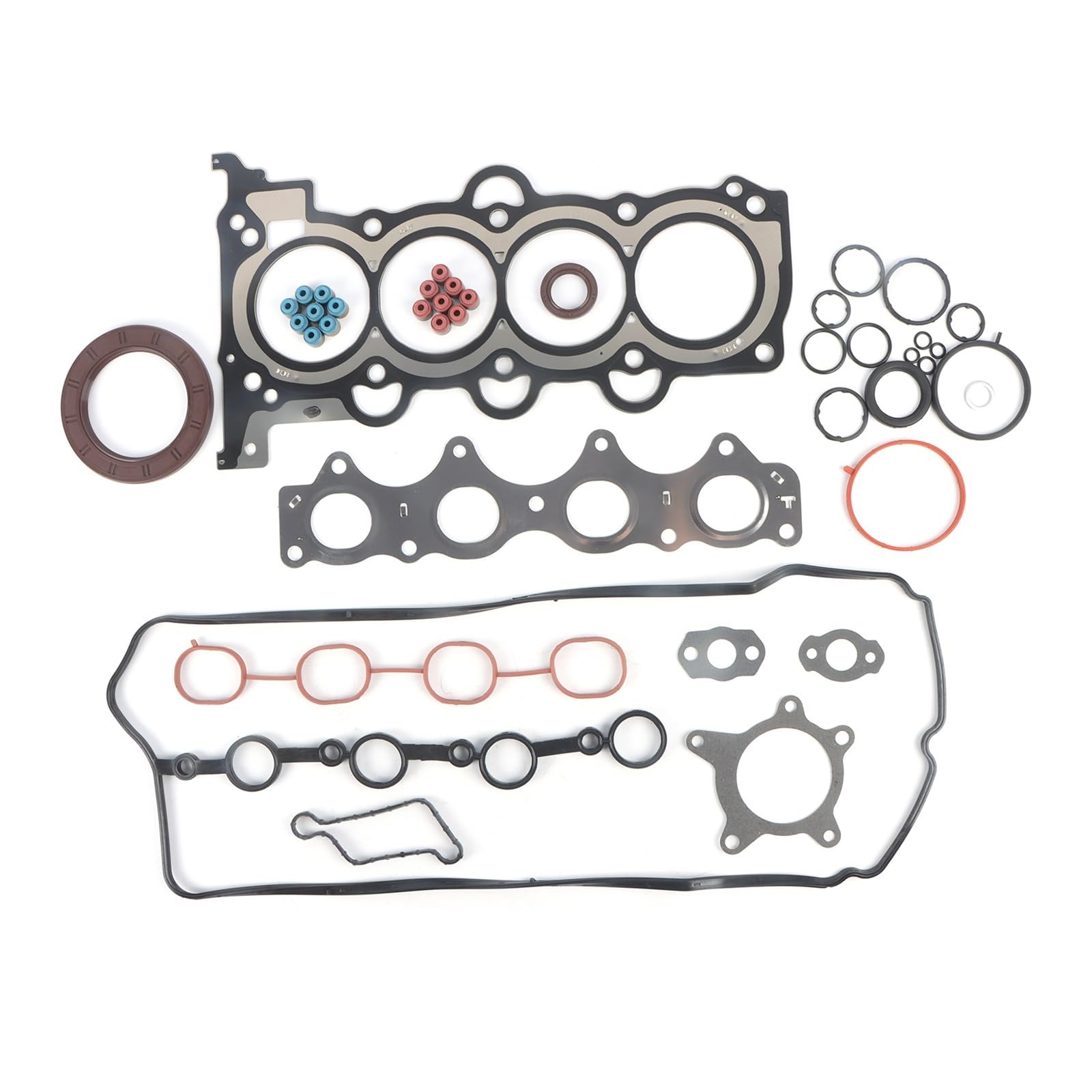 1 Juego de Kit de revisión del motor 20910-2BB03 28411-2B600 22443-2B800 22224-2B011 for accesorios de revisión de motores G4FD 1.6L