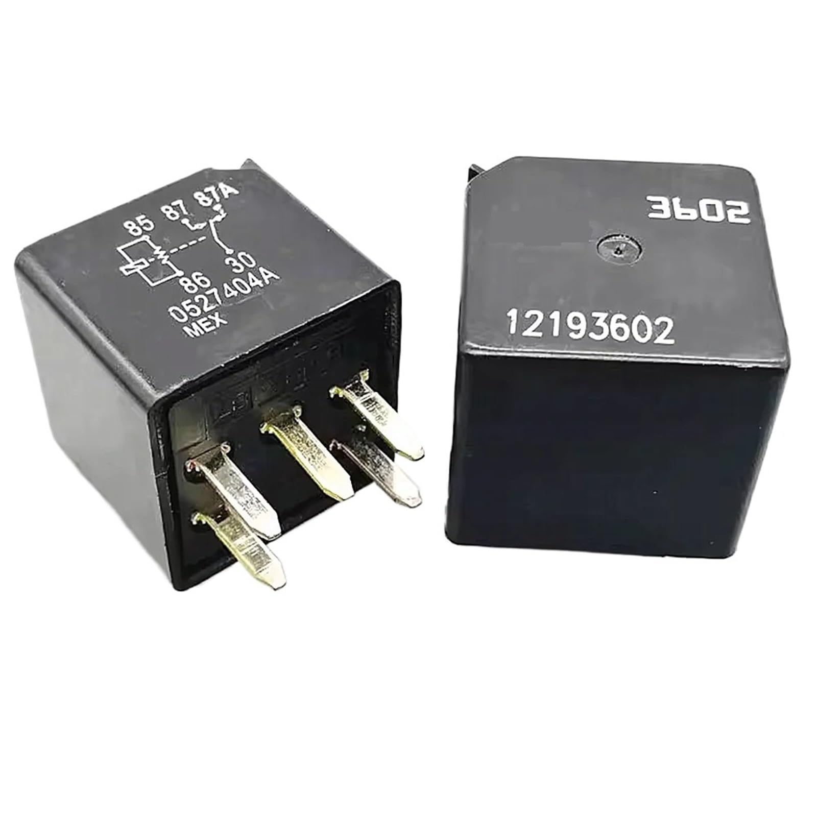 Relais Automobile 12193602 Authentique avec Base Robuste Haute Conductivité 5 Broches