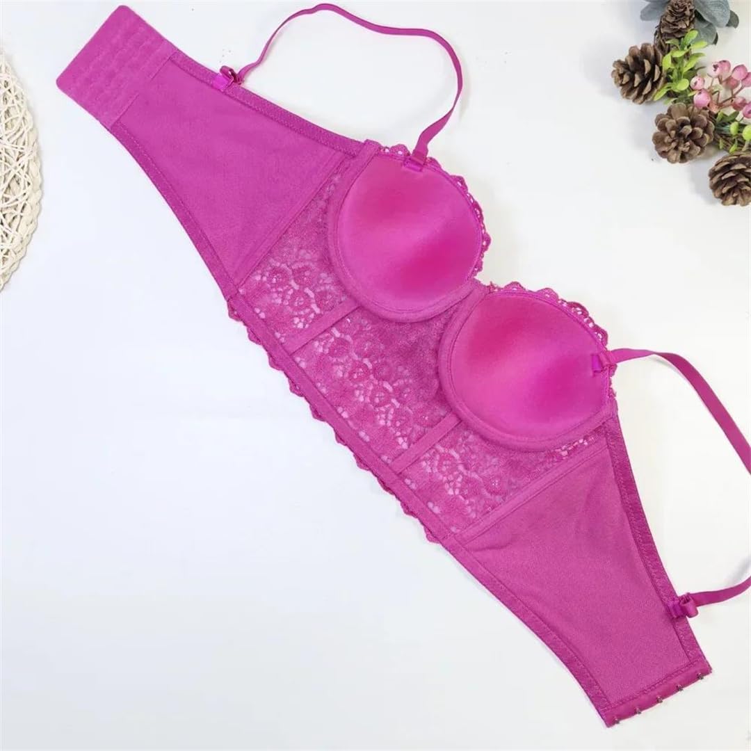Yeuyyben Top corto de encaje con hombros descubiertos y diamantes de imitación para mujer, corte ajustado, sin mangas, para verano, casual, elegante, blanco, M