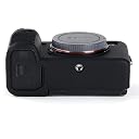 ELFOG Sony A7C Case, Professional Silicone Rubber Camera Case Cover Detachable Protective for Sony A7C Alpha 7C(Black) gallery image