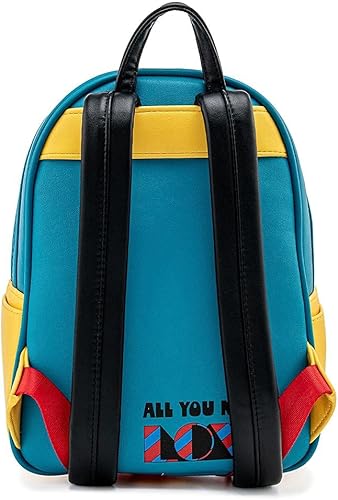 Miniatura 4 de Loungefly The Beatles amarillo submarino mujer doble correa hombro bolso bolso