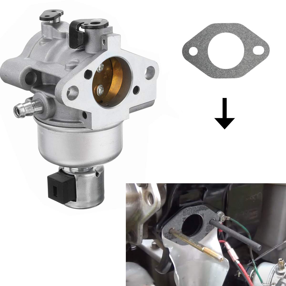 Carburatore Compatibile Kohler SV470 SV471 SV480 CV460 CV490 - Kit Completo Con Filtri E Accessori - Foto 5