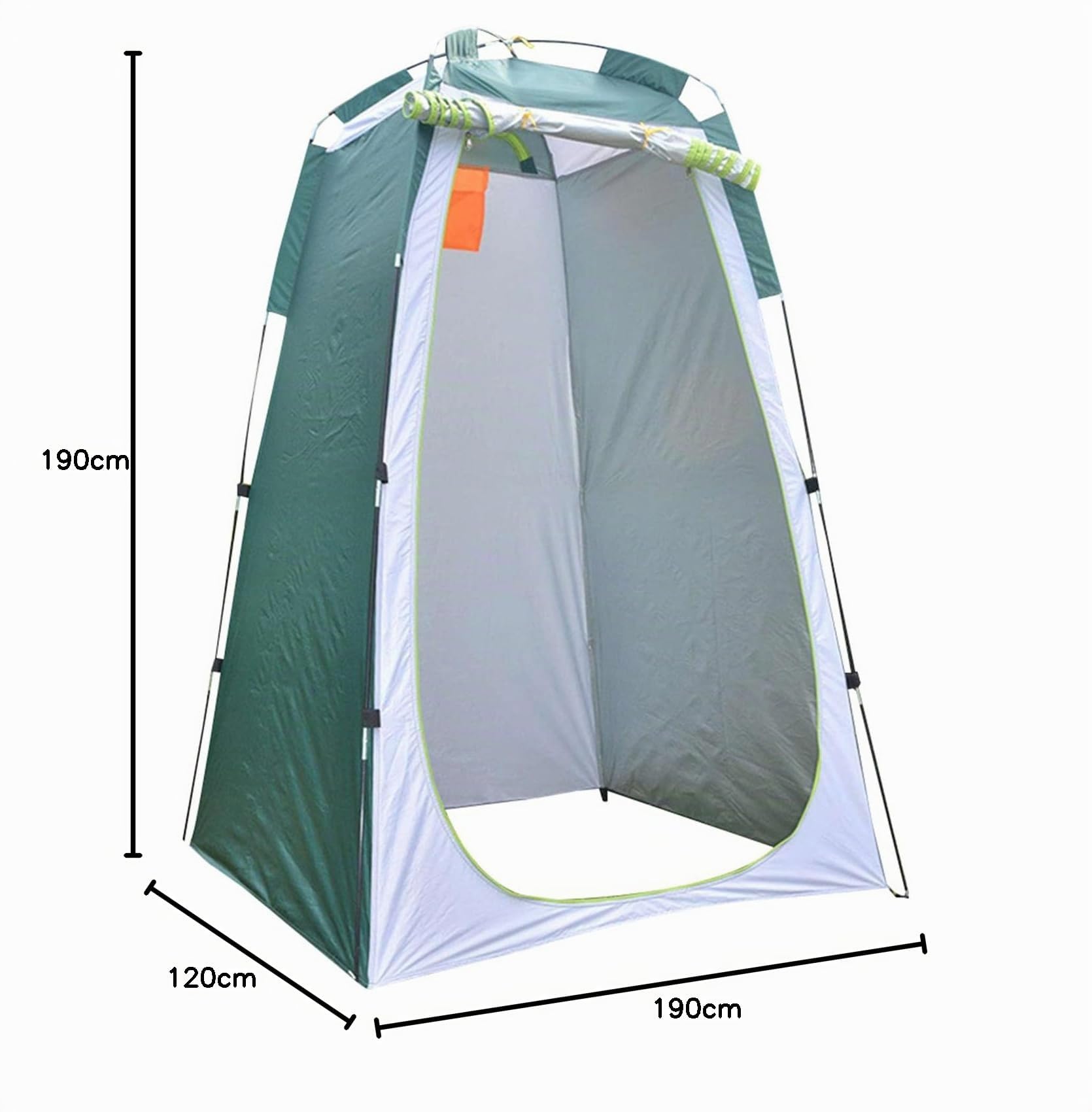 Tente d'intimité portable pop-up pour camping en plein air, salle de bain, vestiaire, tente de douche de camping, vestiaire pour l'extérieur, la randonnée, les voyages