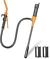 Vista 1 de Bomba de transferencia de combustible portátil, punta de empuje, bomba de sifón eléctrica a batería para transferir gasolina, combustible, diésel