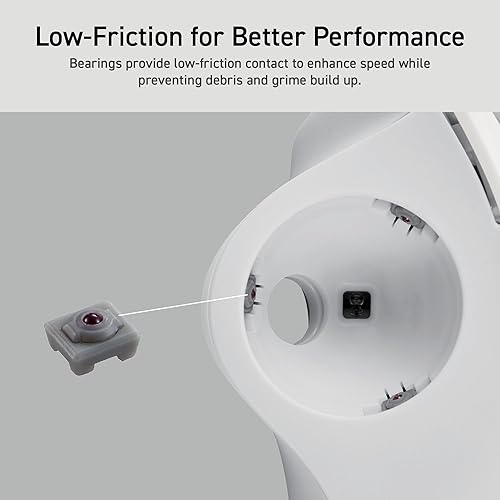 Miniatura 4 de ELECOM Diseño ergonómico de comodidad Trackball IST conexión USB-A con cable, seguimiento suave con rodamiento de bolas de rubí, bola de 1.41